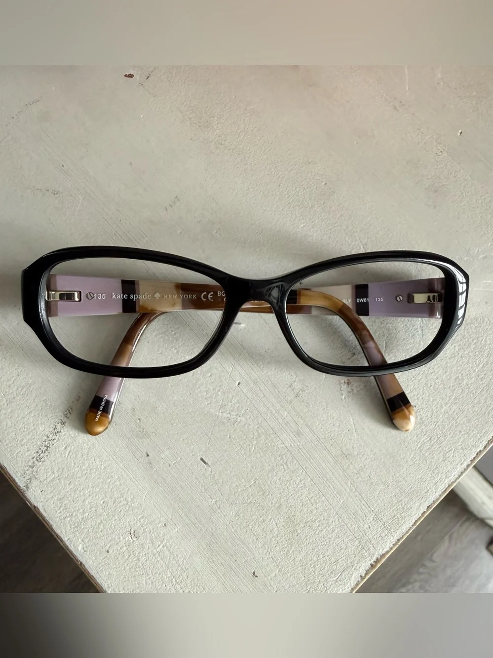 Kate Spade Black & Tortoise Women's Eyeglass Frames Karly